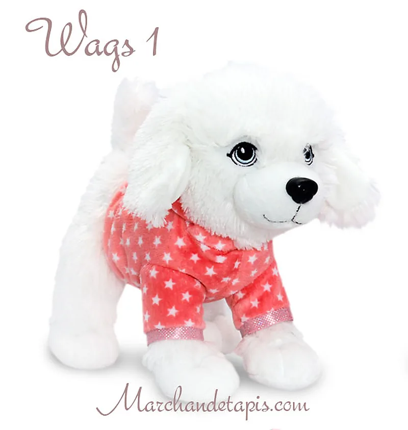 Peluche chien Wags 1 - Taille 30cm