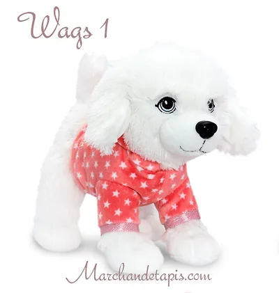 Peluche chien Wags 1 - Taille 30cm