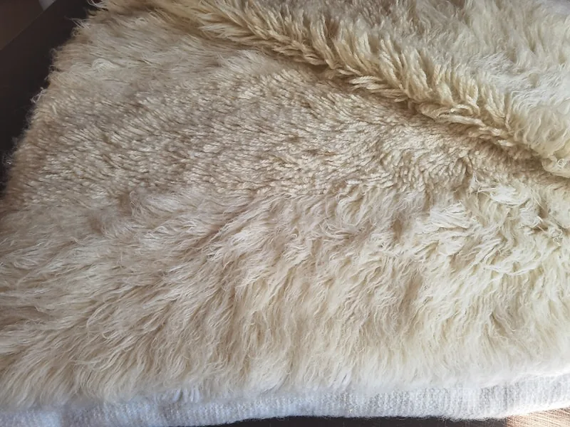 Tapis SHAGGY/FLOKATI rayures 200cm x 300cm