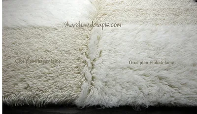 Tapis SHAGGY/FLOKATI carrés