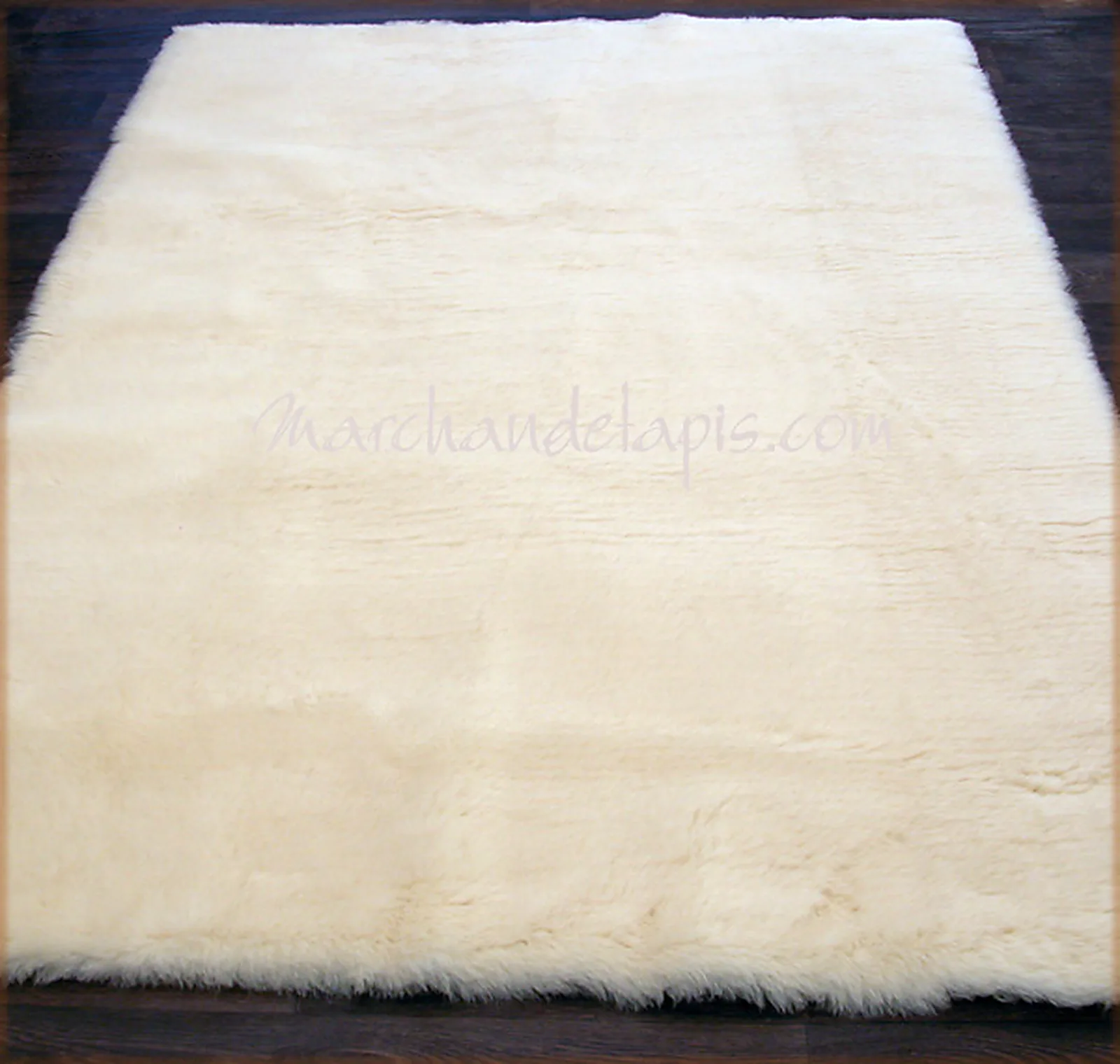 Tapis laine 100cmx140cm Naturel