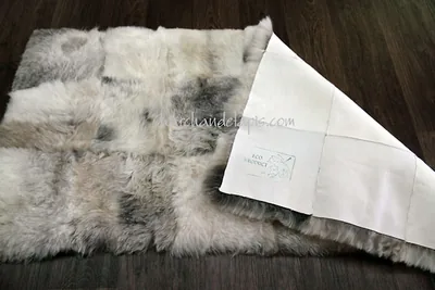 Tapis peau de mouton MixMix Mélange 60cmx120cm