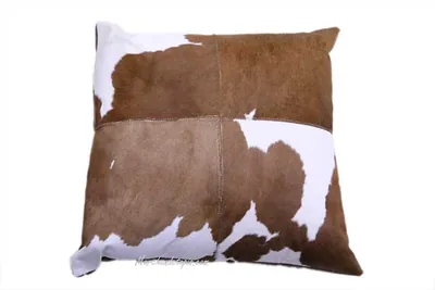 Coussin peau de veau 40x40cm et
