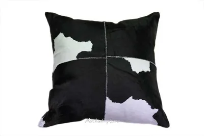 Coussin peau de veau 40x40cm et