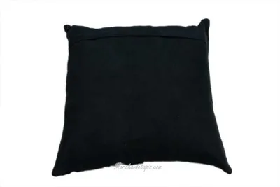 Coussin peau de veau 40x40cm et