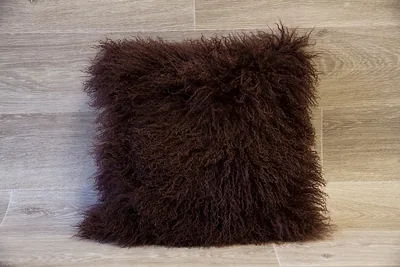 Coussin agneau du Tibet 40cmx40cm