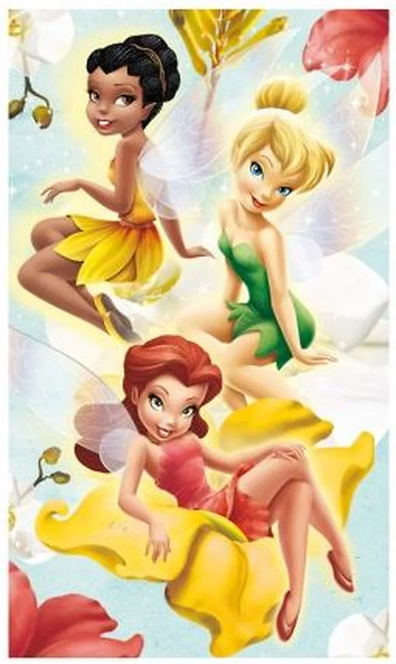 Tapis enfant Disney Fée clochette 2, 100x170cm