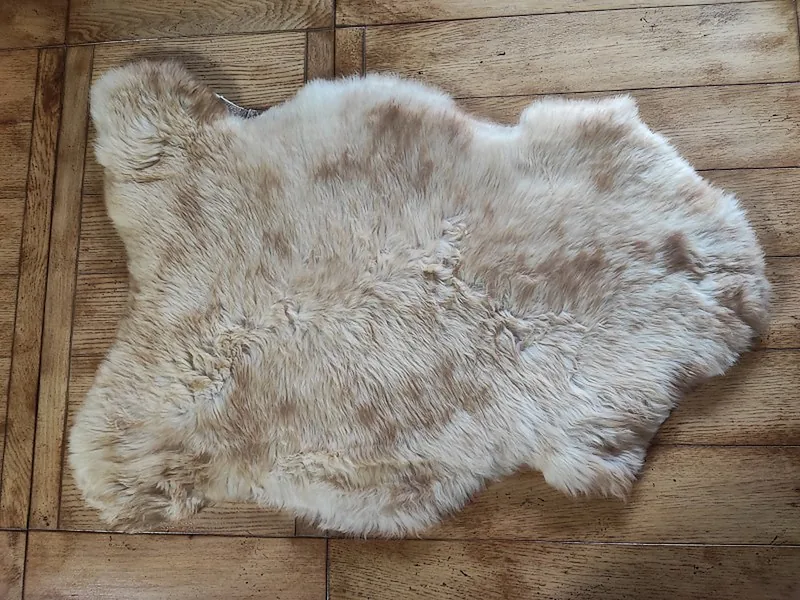 Peau de Mouton UK - Couleur naturelle - 0322-19