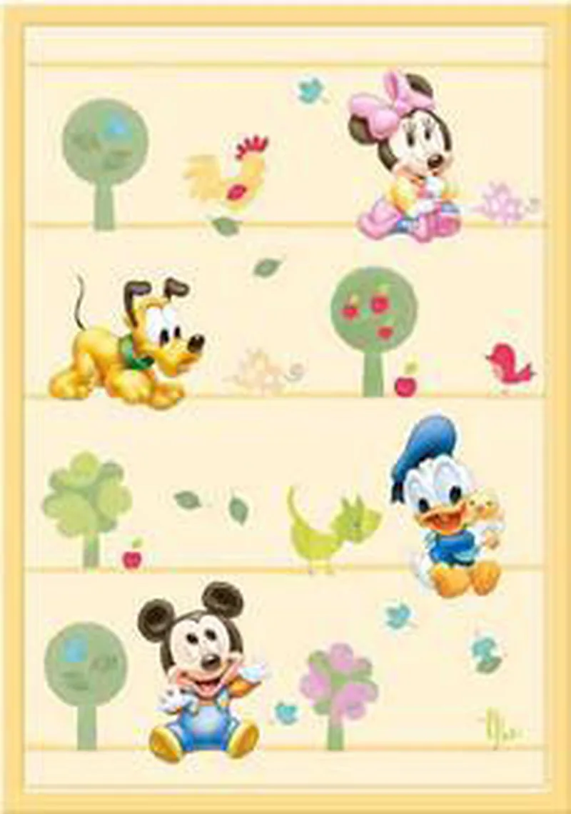 Tapis enfant Disney, Mickey Baby Amis, 133x190cm