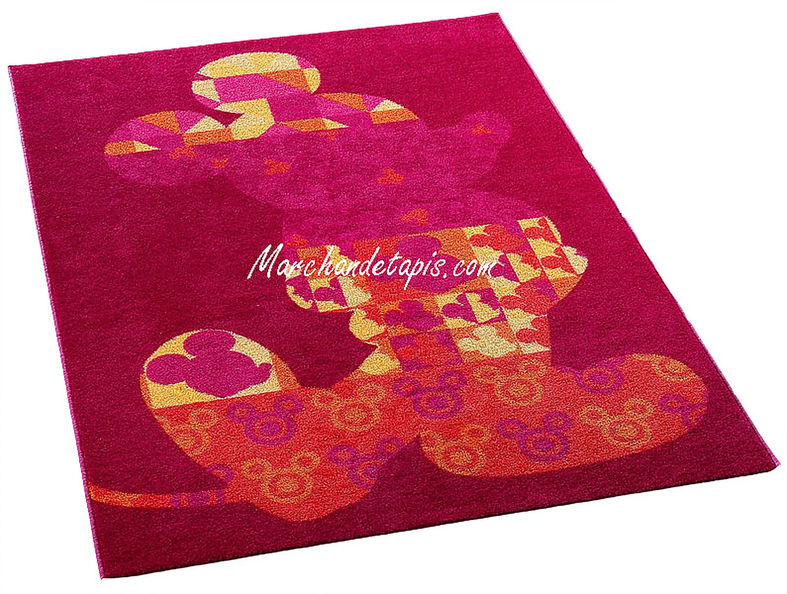 Tapis enfant Disney, Mickey Patchwork, 133x190cm