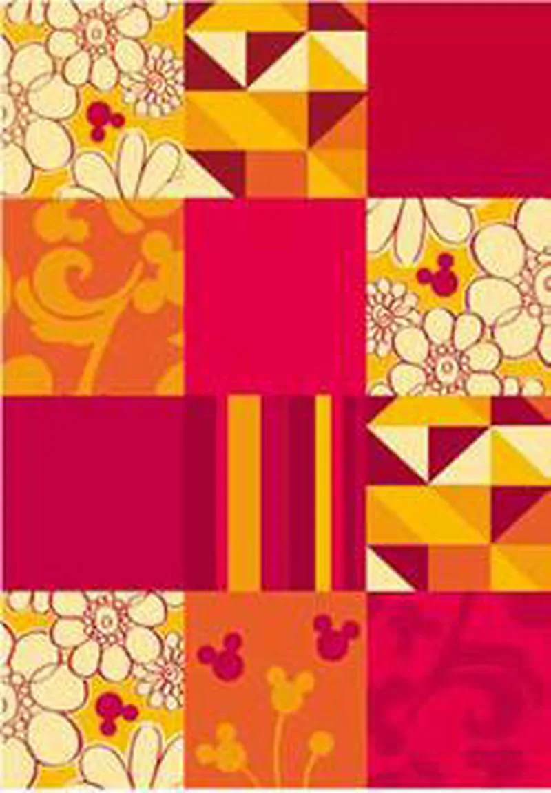 Tapis enfant Disney, Disney Patchwork, 133x190cm