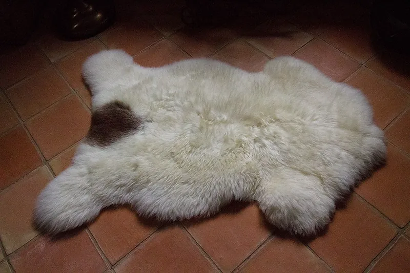 Peau de mouton UK-NAT-5-0126 - Couleur naturelle