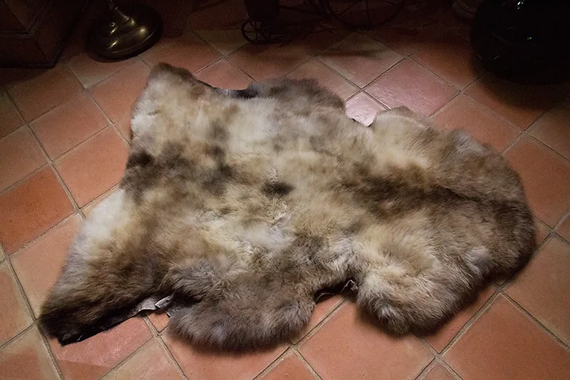 Peau de mouton UK-NAT-7-0126 - Couleur naturelle