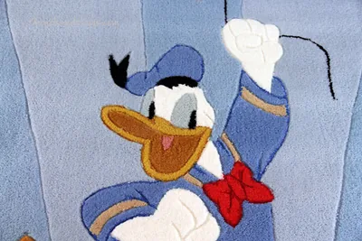 Tapis enfant Disney, Donald avec ballon, 115x168cm