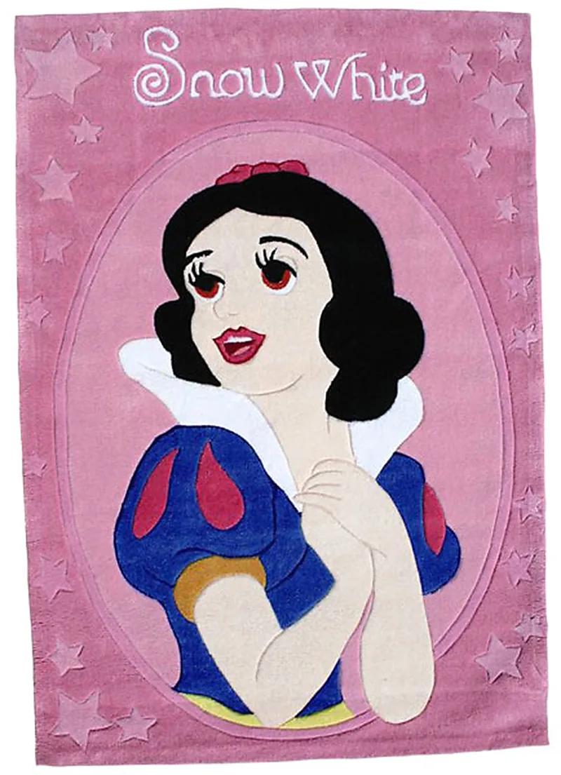 Tapis enfant Disney, Blanche Neige, 115x168cm