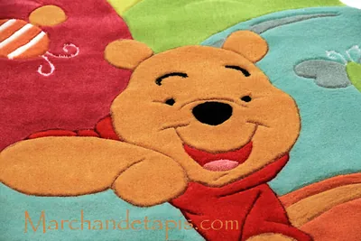 Tapis enfant Disney, Winnie l'ourson, 115x168cm