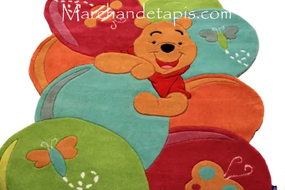 Tapis enfant Disney, Winnie l'ourson, 115x168cm