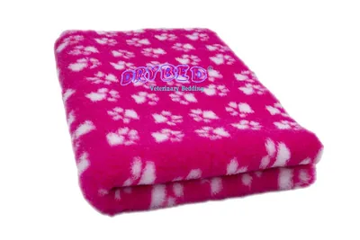 Tapis chien Drybed® antidérapant PATTES BLANCHES