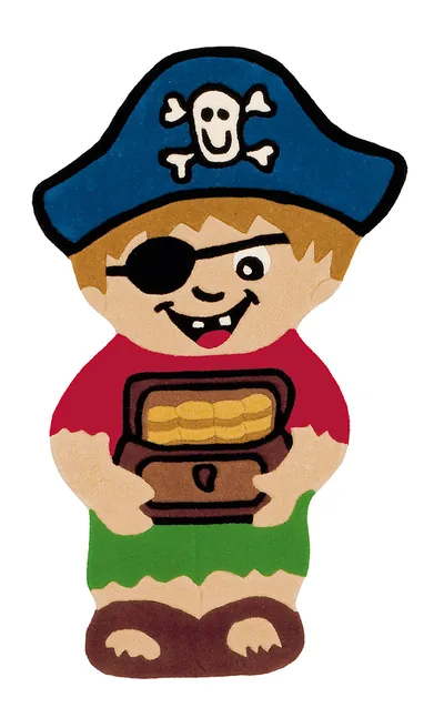 Tapis enfant pirate