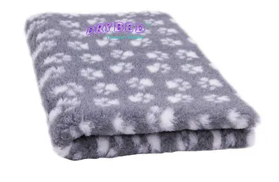 Tapis chien Drybed® antidérapant PATTES BLANCHES