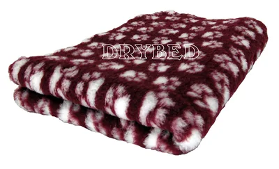 Tapis chien Drybed® antidérapant + PATTES BLANCHES