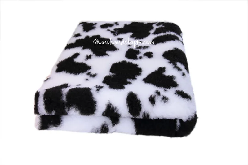 Tapis chien Drybed® antidérapant VACHE NOIR ET BLANC