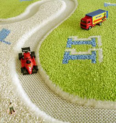 Tapis enfant IVI, Cicuit Course Voiture