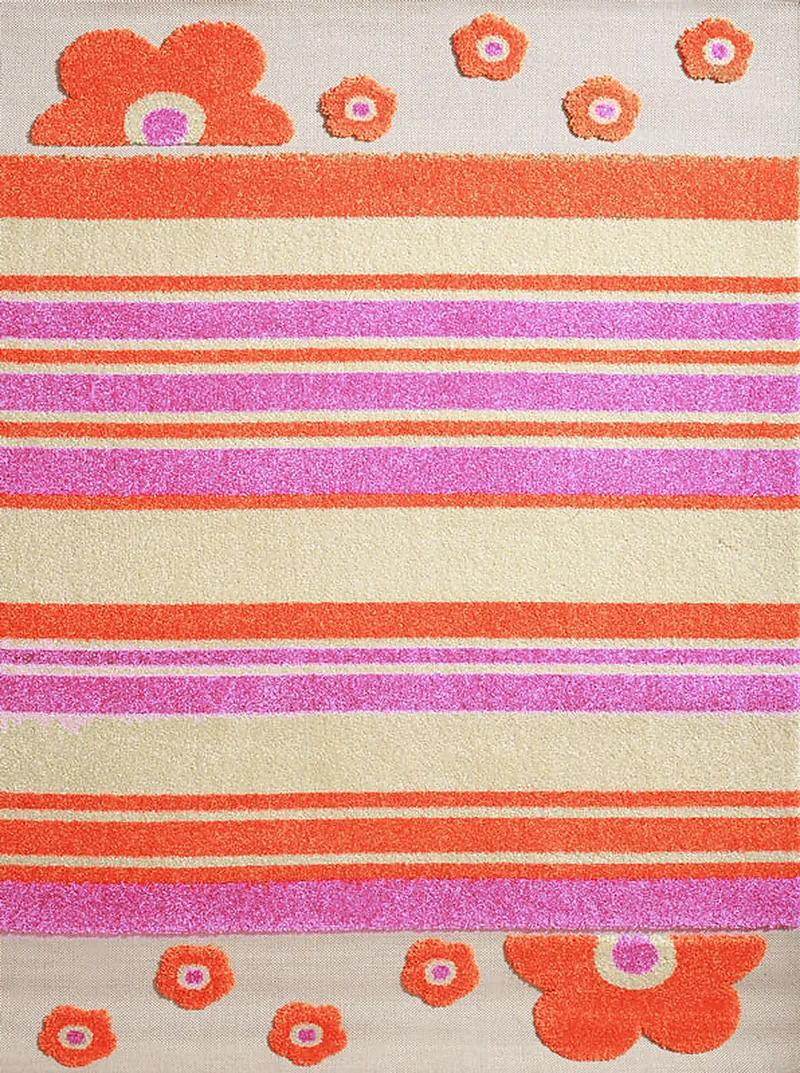 Tapis enfant IVI, Fleurs Layla Rose