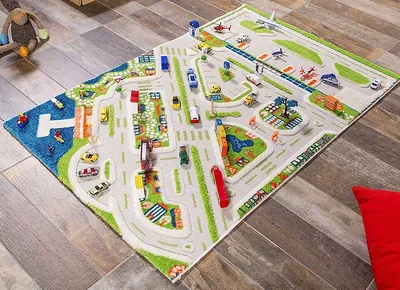 Tapis enfant IVI, 3D MiniCity