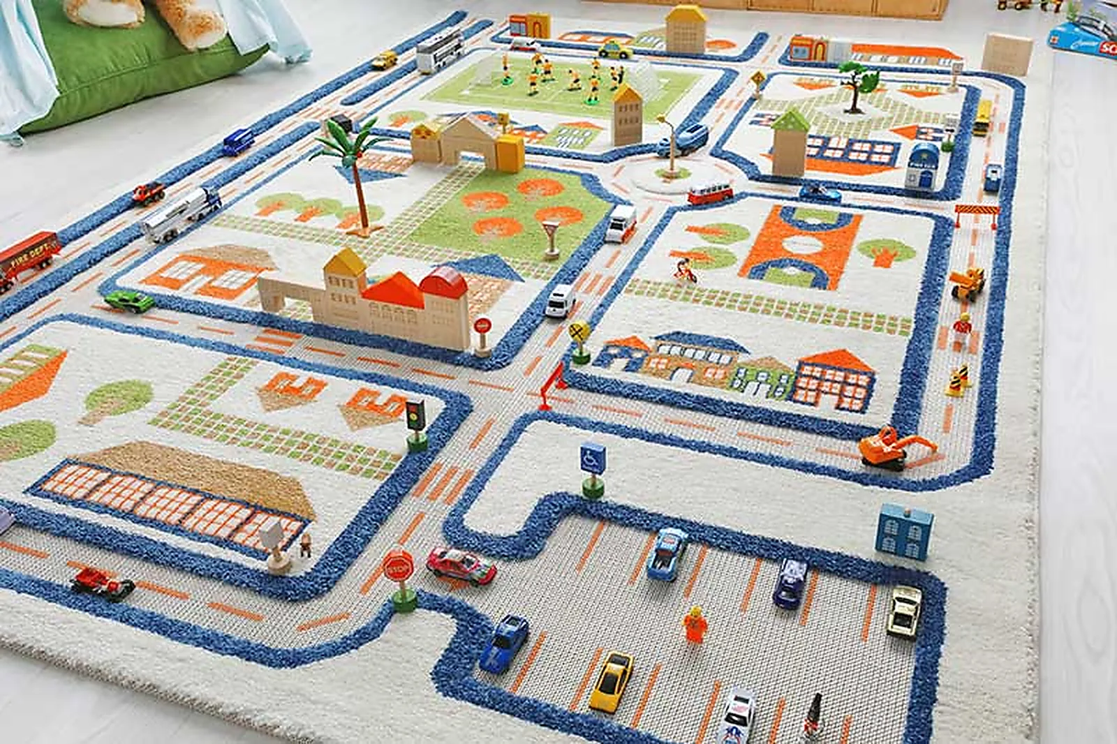 Tapis enfant IVI, 3D Ville