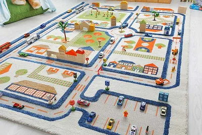 Tapis enfant IVI, 3D Ville