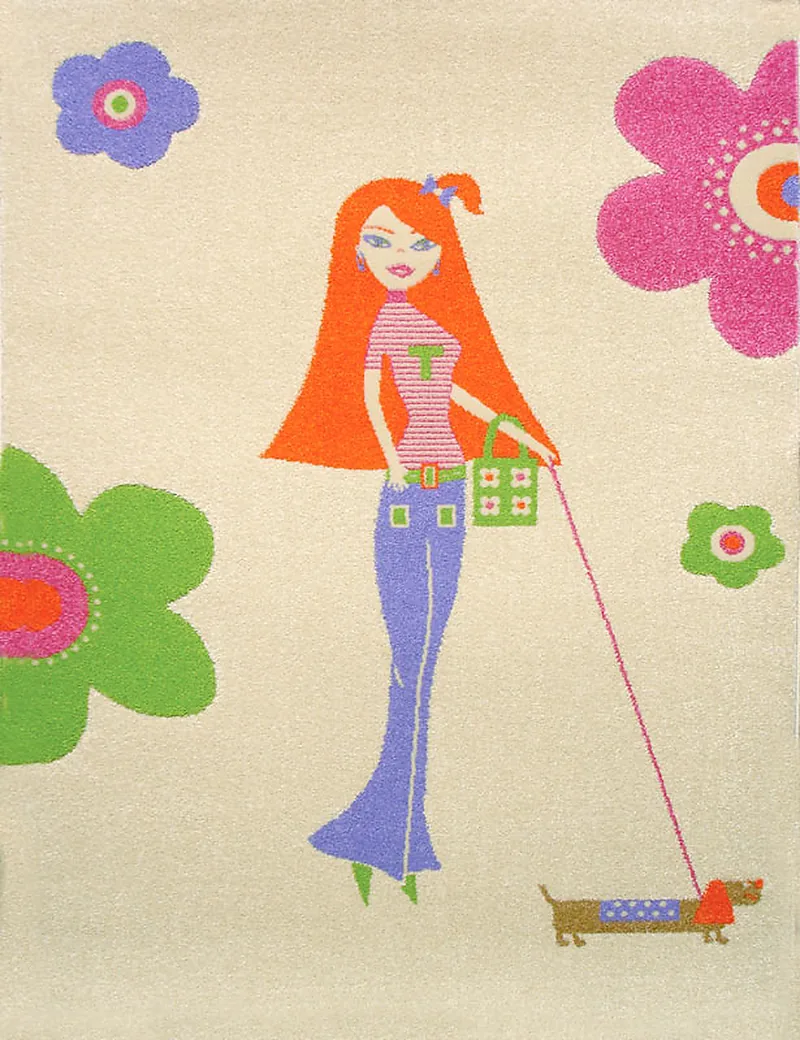 Tapis enfant IVI, Vivi Crème
