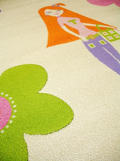 Tapis enfant IVI, Vivi Crème