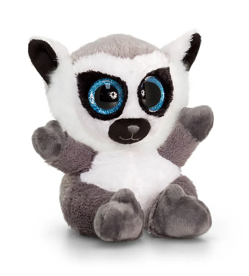 Peluche Animotsu Lémurien 15cm