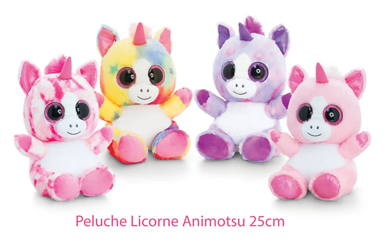 Peluche Licorne Animotsu 25cm