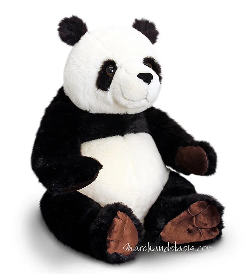 Peluche Panda assis - Taille 30cm