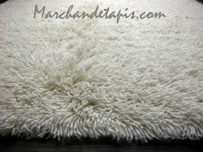 Tapis SHAGGY pure laine vierge - 2100gr