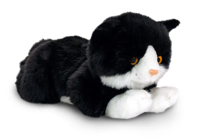 Peluche de chat, Smudge, taille 30cm