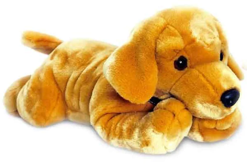 Peluche de chien Labrador, taille 90cm