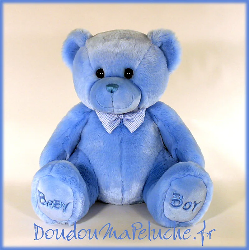 Peluche Ours Baby Boy Taille 38cm