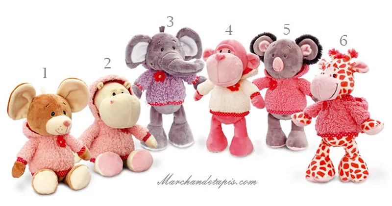 Peluche Sugar Coated N°4 - Taille 25cm